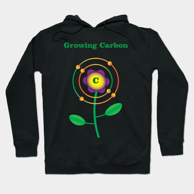 6 - C - Carbon: Growing Carbon Hoodie by Storistir